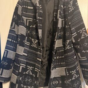 Kirra Black and Gray Jacket